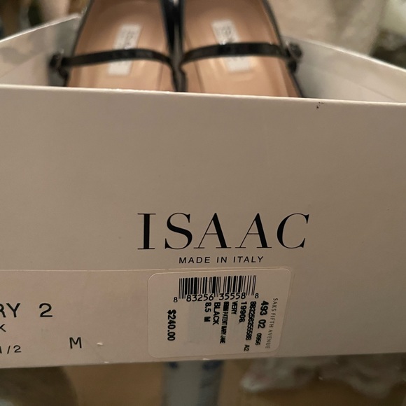 Isaac made in Italy black heels 8.5 - Picture 3 of 6